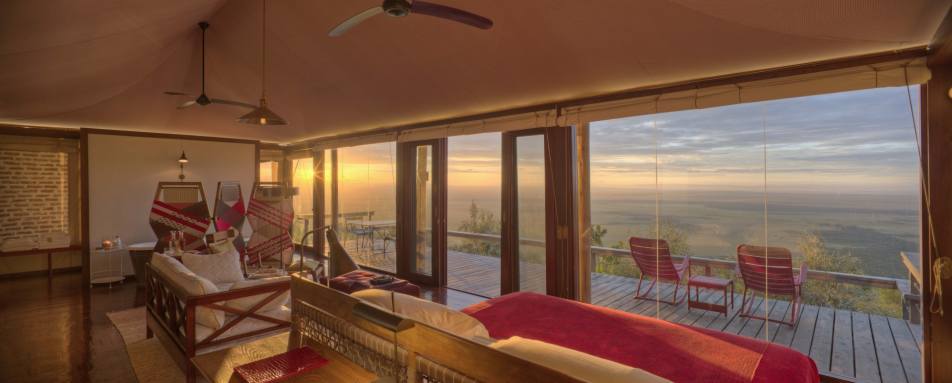 Tent views - Angama Mara