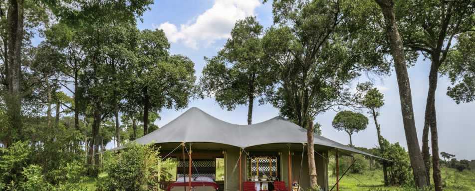 Angama Safari Camp - Guest Tent Exterior 