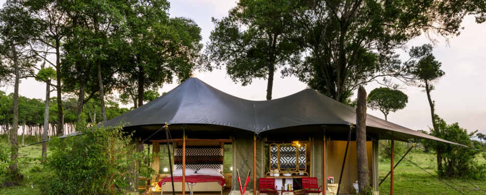 Angama Safari Camp - Guest Tent Exterior 
