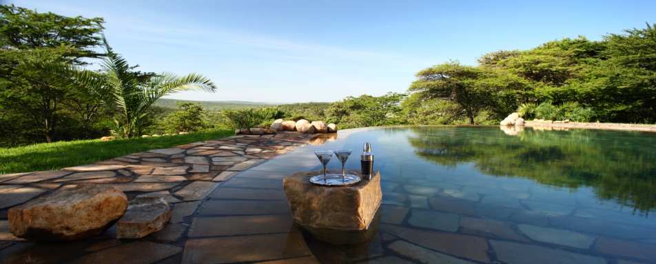 Swimming pool - Cottar's 1920 Safari Camp