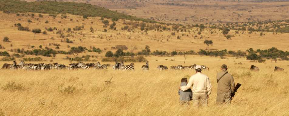 Bush walk - Cottar's 1920 Safari Camp