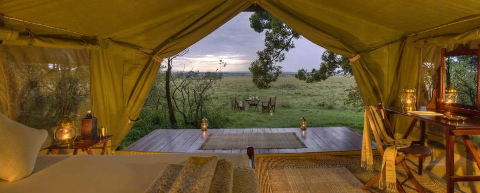 View from tent - Elephant Pepper Camp
