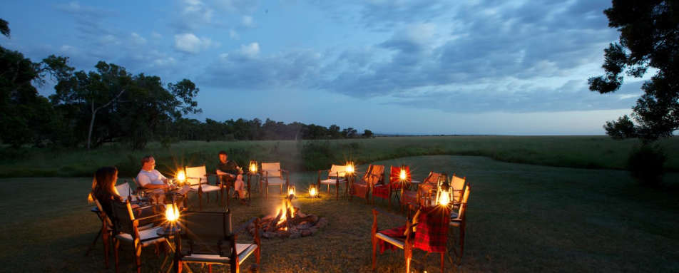 Round the campfire - Elephant Pepper Camp