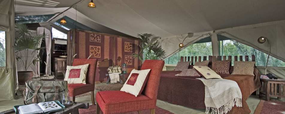 Tent Interior - Kicheche Laikipia