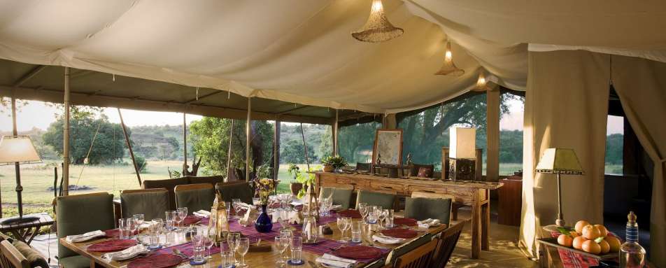 The Mess Tent - Kicheche Mara Camp