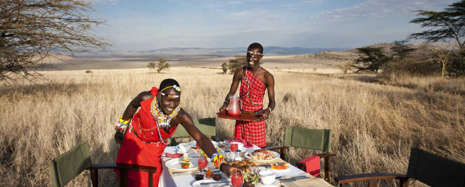 Bush Breakfast - Lewa House