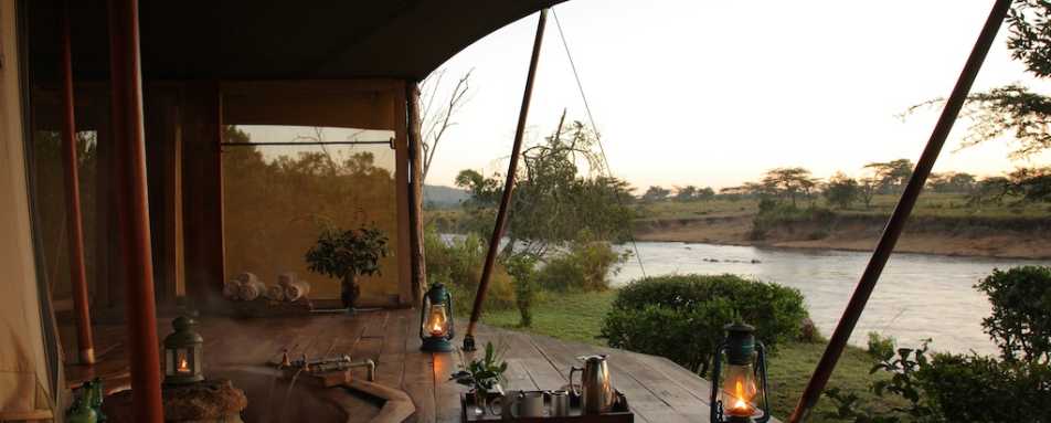 View from the bath - Ngare Serian