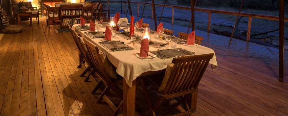 Dining Room - Offbeat Mara Camp