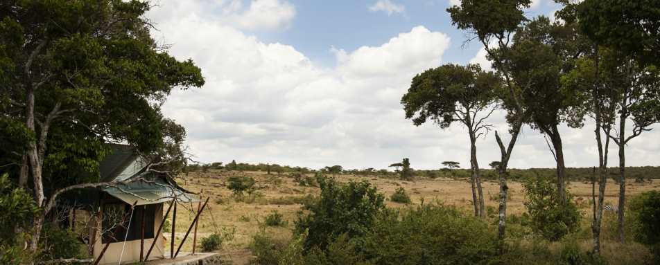 View from Room - Offbeat Mara Camp