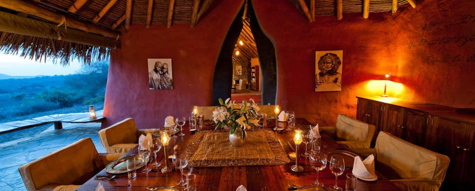 Dining Area - Ol Donyo Lodge