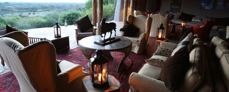 Living Area - Ol Donyo Lodge