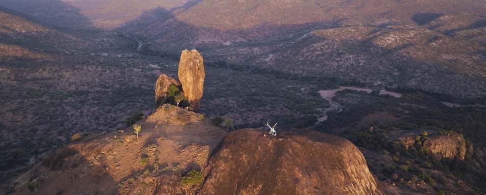Helicopter ride - Ol Malo