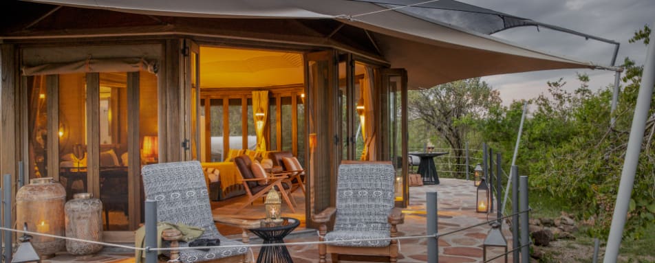 Nina Twin Tent Exterior 