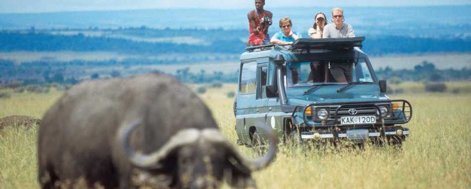 A game drive - Rekero Camp