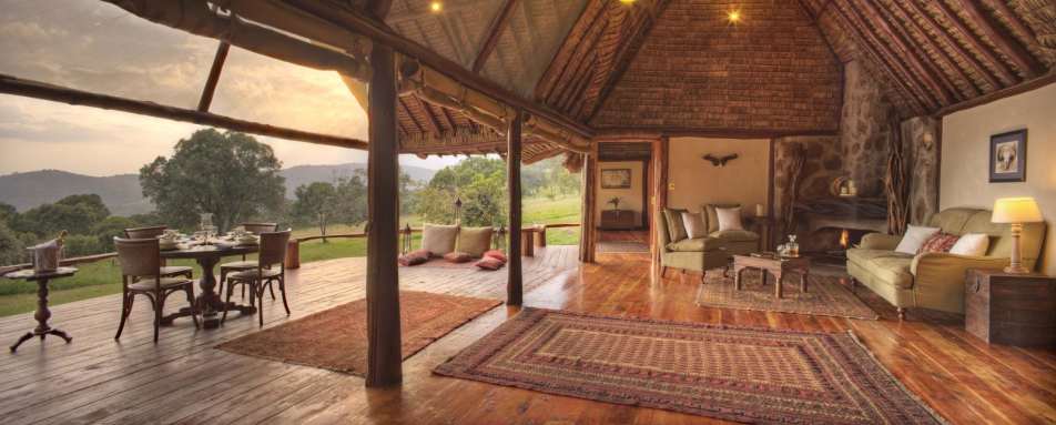 Main lounge - Saruni Safari Camp