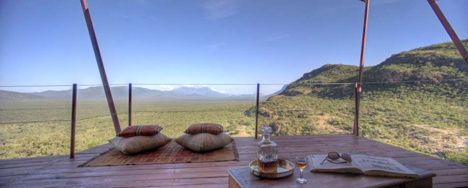 Relaxing at Samburu 