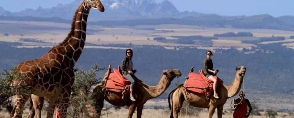 Lewa camel safari  - Kenya and Zanzibar
