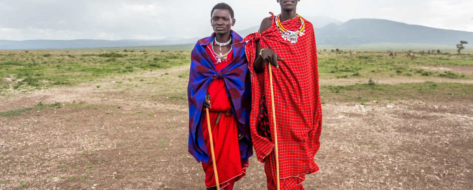 Maasai men
