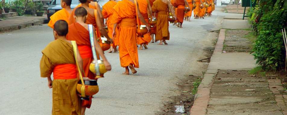Laos Monks