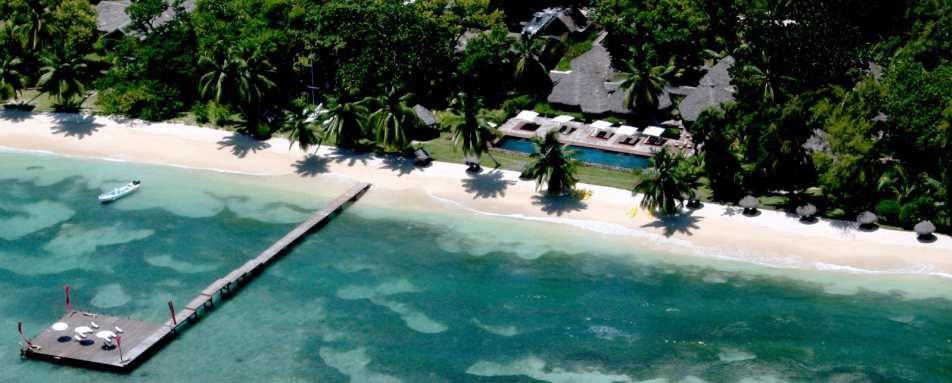 Aerial Vue - Princesse Bora Lodge