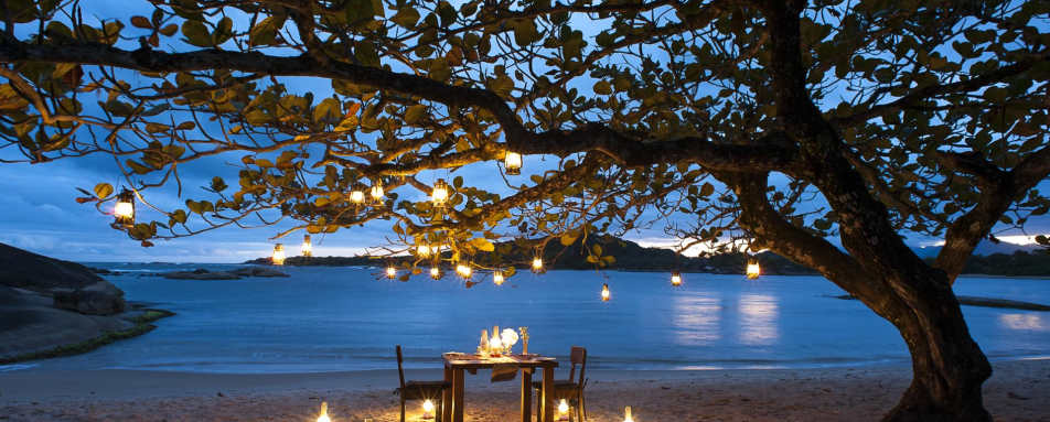 Manafiafy beach dinner - Madagascar's Baobabs and Butterflies