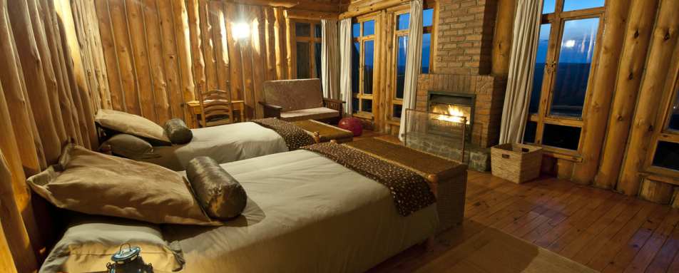 Inside a chalet - Chelinda Lodge