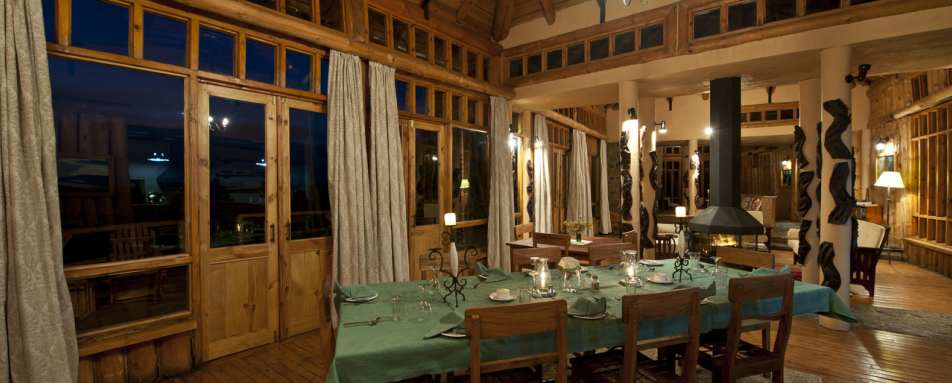 The dining room - Chelinda Lodge