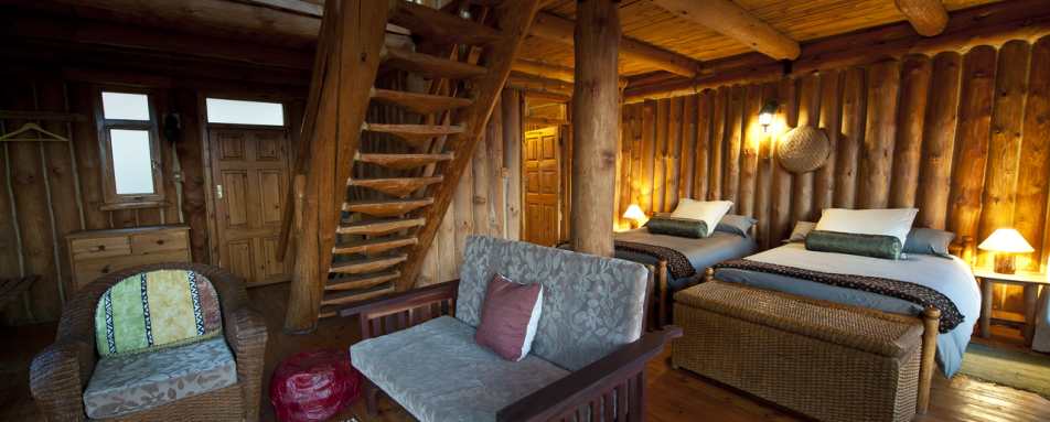 Inside a chalet - Chelinda Lodge