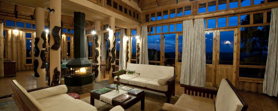 The sitting room - Chelinda Lodge