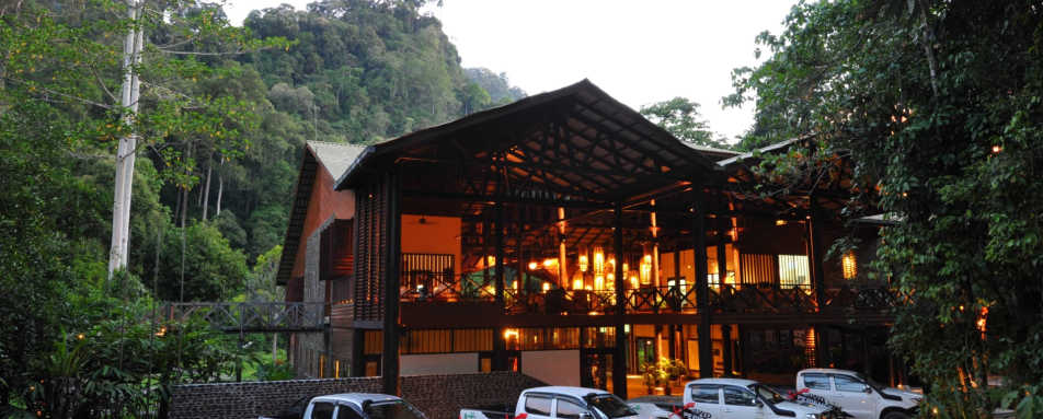 Lodge Exterior - Borneo Rainforest Lodge