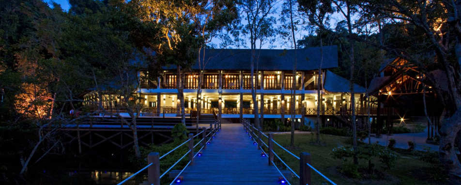 Main Building - Bunga Raya Island Resort