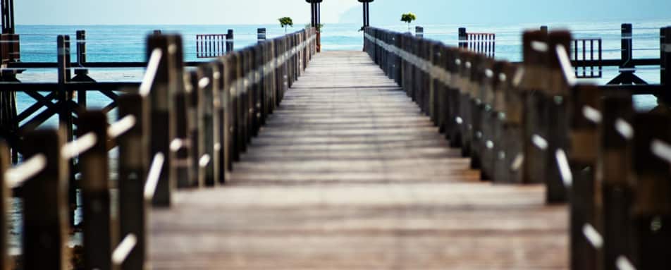 Jetty - Bunga Raya Island Resort