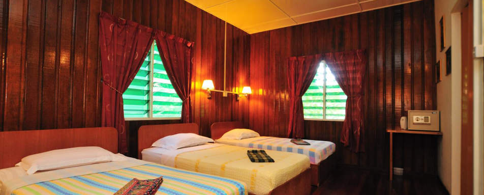 Triple Room - Kinabatangan Riverside Lodge