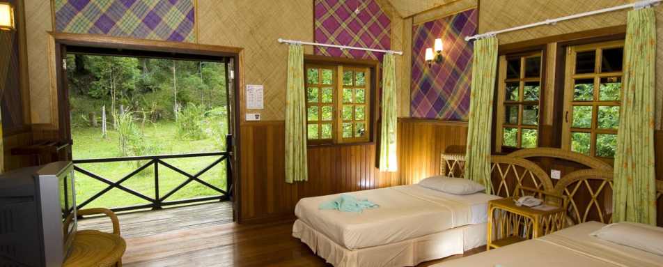 Twin Bedrooms - Sepilok Nature Resort