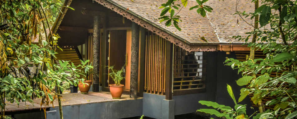 Villa Entrance - Sukau Rainforest Lodge