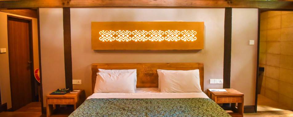 Villa Bedroom - Sukau Rainforest Lodge