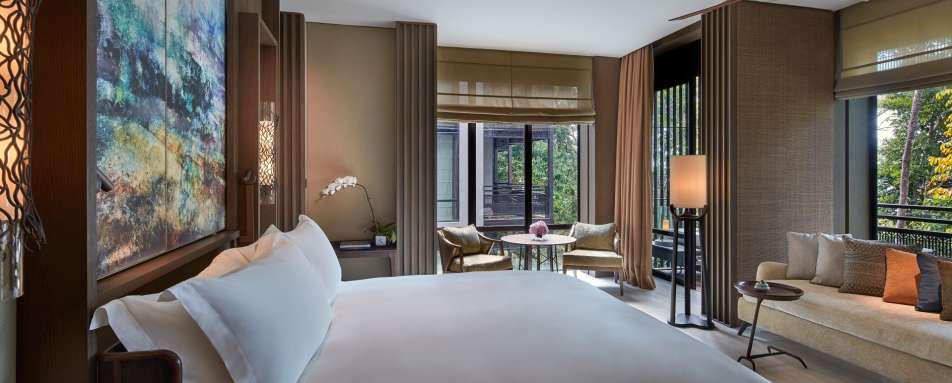 Rainforest Deluxe Bedroom - The Ritz Carlton Langkawi