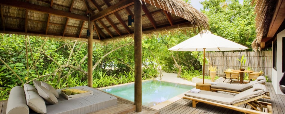 Garden suite outdoor pool 