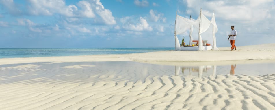 Private Dining on the beach 