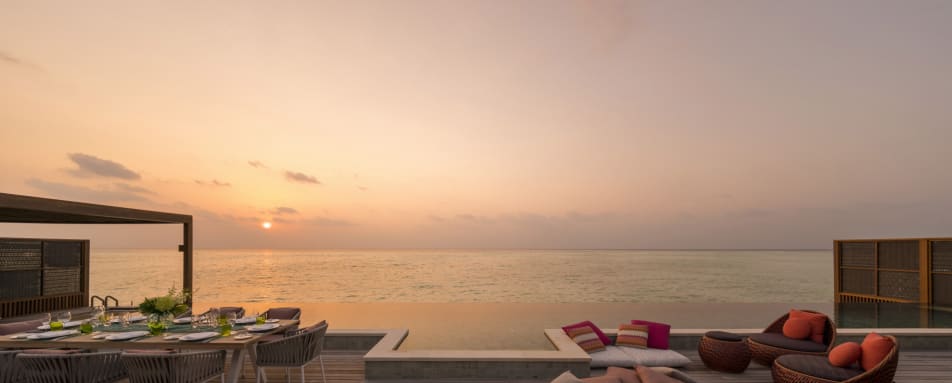 Sunset Three-bedroom Water Suite  