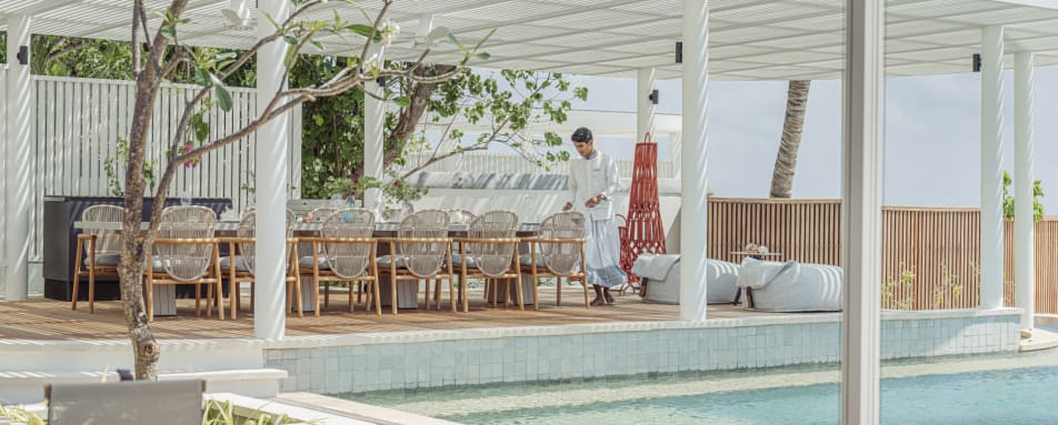 Three-bedroom Kuda Estate  Outdoor Dining 