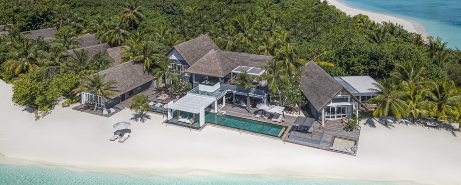 Landaa Estate aerial view 