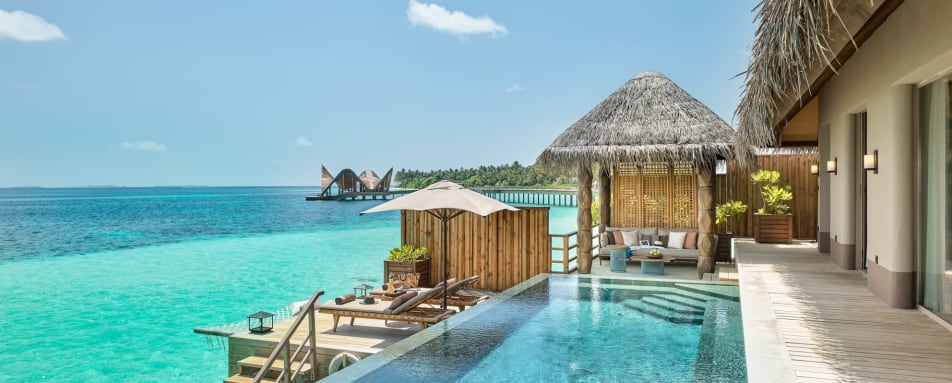 Sunset Water Villa with Pool Outdoor 