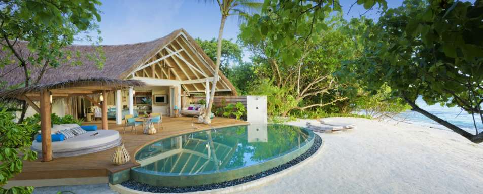 Beach Pool Villa Exterior - Milaidhoo