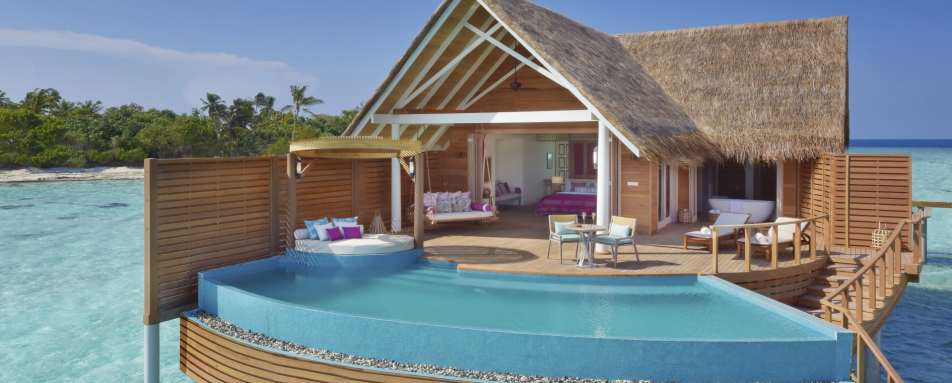 Water Pool Villa Exterior - Milaidhoo