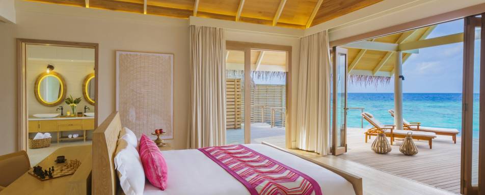 Water Pool Villa Interior - Milaidhoo