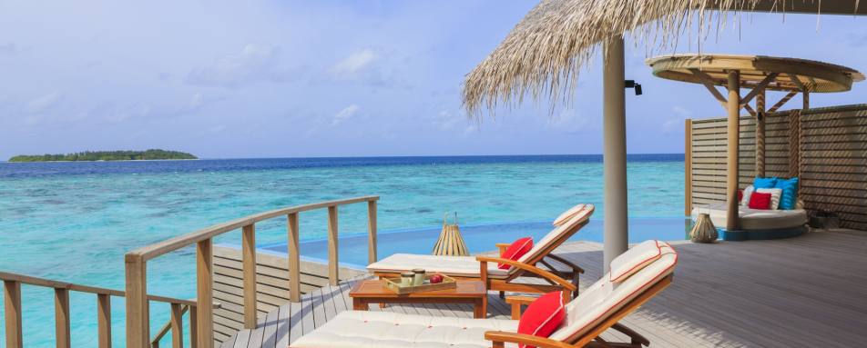 Water Pool Villa Sundeck - Milaidhoo