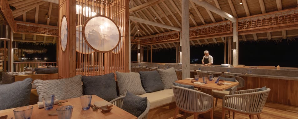 Japanese Restaurant - Zen interior 