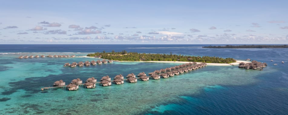 Six Senses Laamu overwater area  