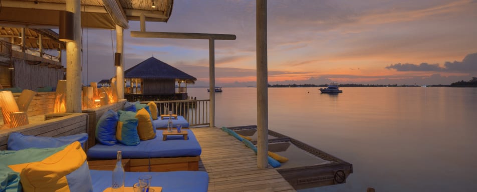 Chill Bar sunset deck 